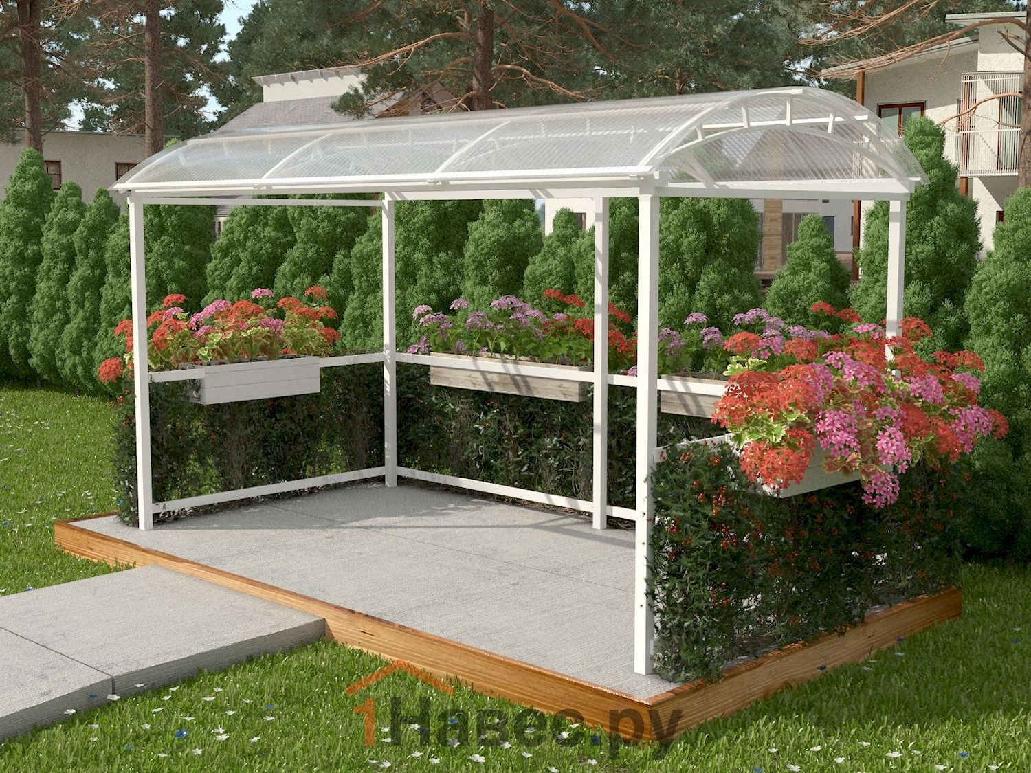 Садовая беседка на дачу